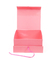 Hộp quà cứng từ tính màu hồng 1600g với dải ruy băng tại chỗ UV
