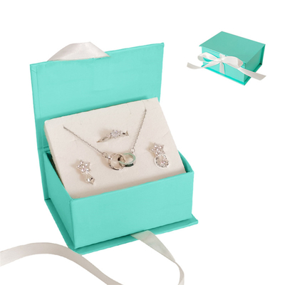 EVA Sponge Inlay Hộp trang sức từ tính sang trọng cho vòng cổ