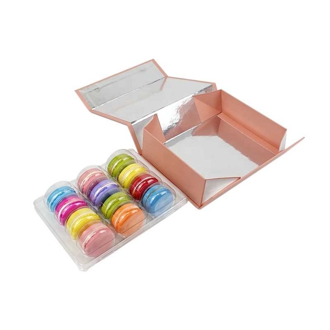 SGS ROHS Hộp quà sô cô la có thể gập lại 0,5kg Cán mờ 0