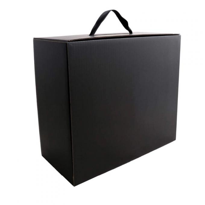 Grosgrain Xử lý Hộp quà cứng SGS ROHS Hộp quà lật trên 2