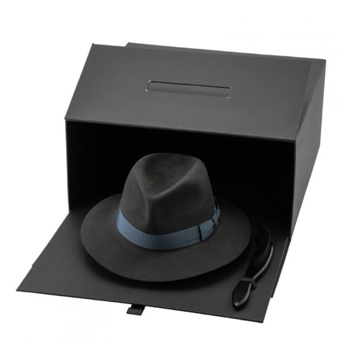 Grosgrain Xử lý Hộp quà cứng SGS ROHS Hộp quà lật trên 1
