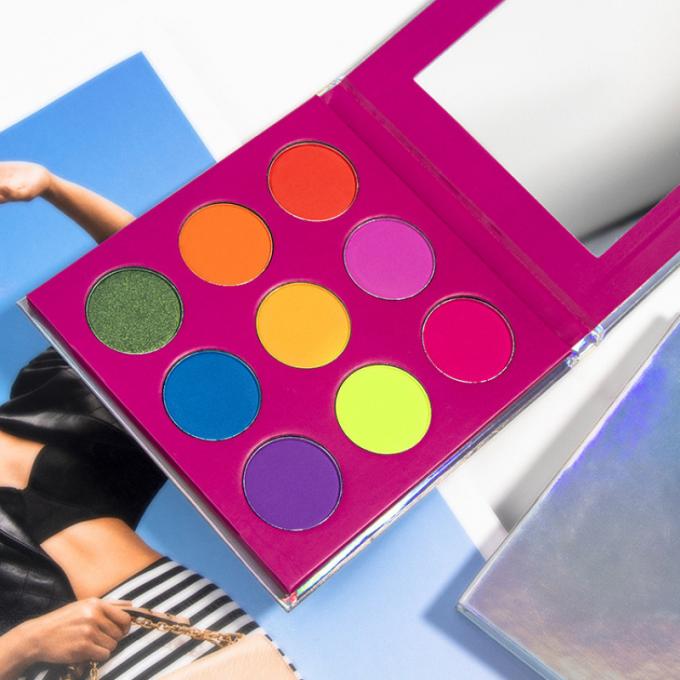 Hộp phấn mắt Pantone Empty Hộp giấy có thể tái chế Matte Varnishing 1