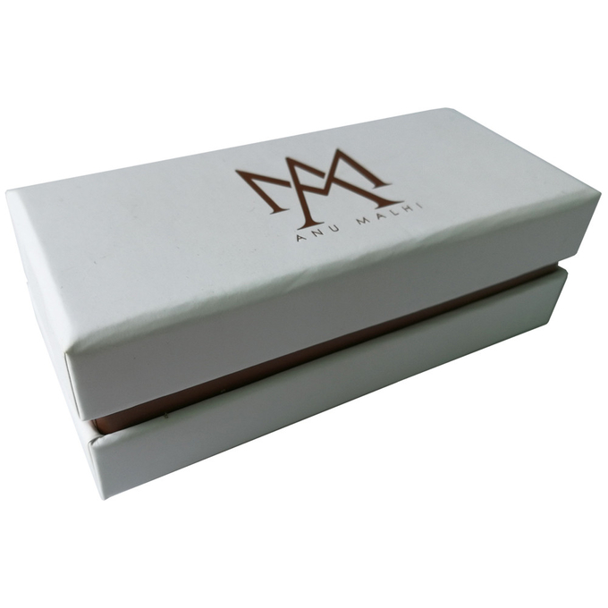 CMYK đầy đủ màu sắc bao bì hộp mỹ phẩm Nắp và hộp đế chống xước 1