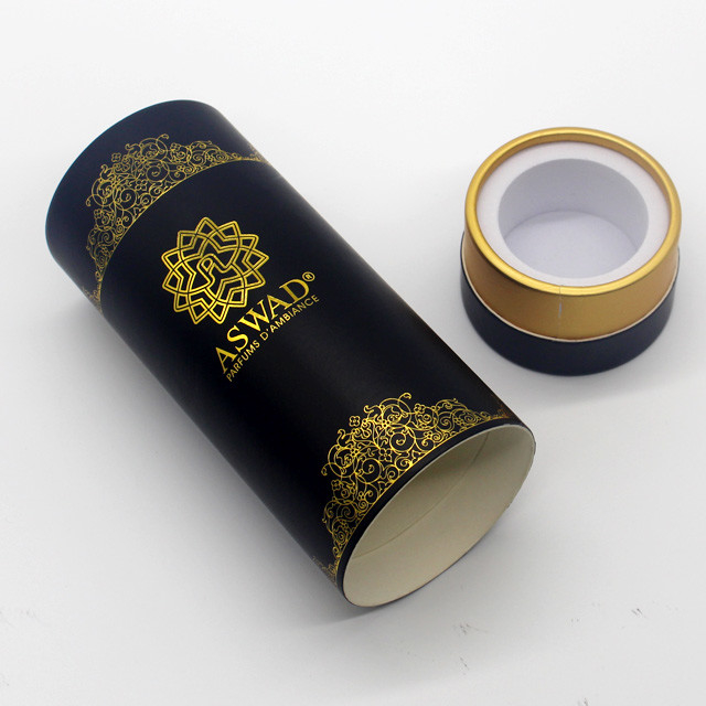 Giấy kim loại 120gsm Bao bì tròn cho các sản phẩm nước hoa Lớp phủ nước 0