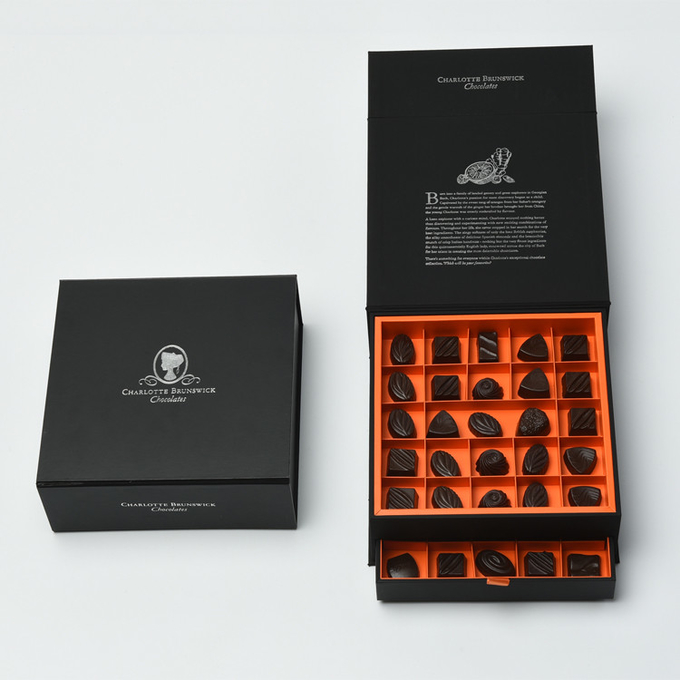 Hiệu ứng ba chiều Sô cô la Truffle Bao bì Ngăn kéo Hộp quà tặng OEM ODM 1