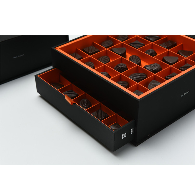 Hiệu ứng ba chiều Sô cô la Truffle Bao bì Ngăn kéo Hộp quà tặng OEM ODM 0