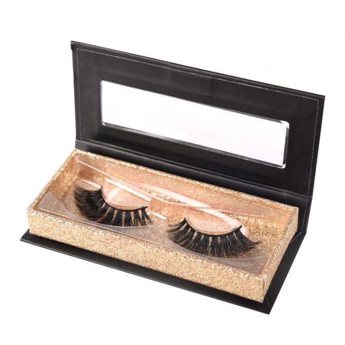 SGS ROHS Eyelash Magnetic Box Bao bì Giấy in CMYK 4C 1