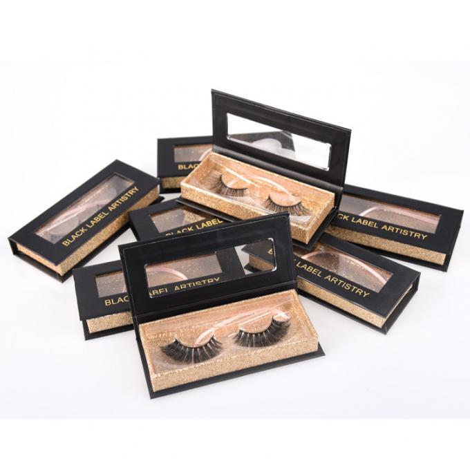 SGS ROHS Eyelash Magnetic Box Bao bì Giấy in CMYK 4C 0