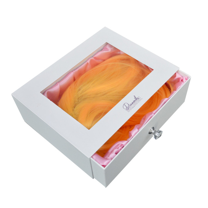 130g Ngăn kéo giấy lạ mắt Hộp quà tặng Hộp mỹ phẩm các tông Chèn lụa 2