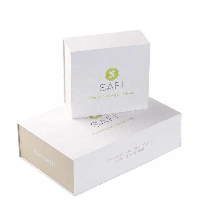 ISO9001 ROHS Hộp quà mỹ phẩm Bao bì 350g Giấy nghệ thuật tái chế 2